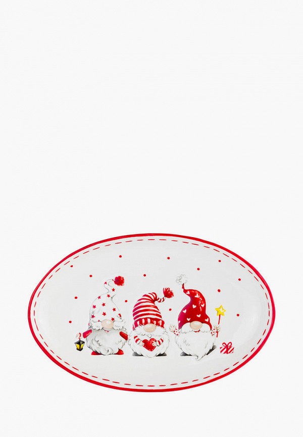 

Блюдо сервировочное Elan Gallery, Белый, 29х19