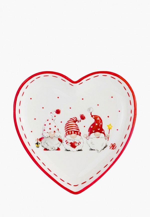 

Блюдо сервировочное Elan Gallery, Белый, 19х19