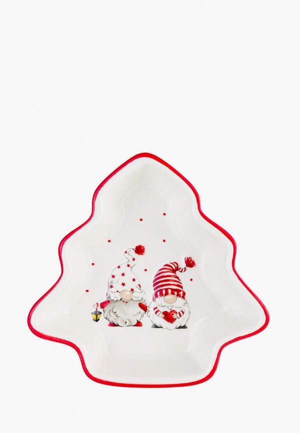 

Блюдо сервировочное Elan Gallery, Белый, 20х20