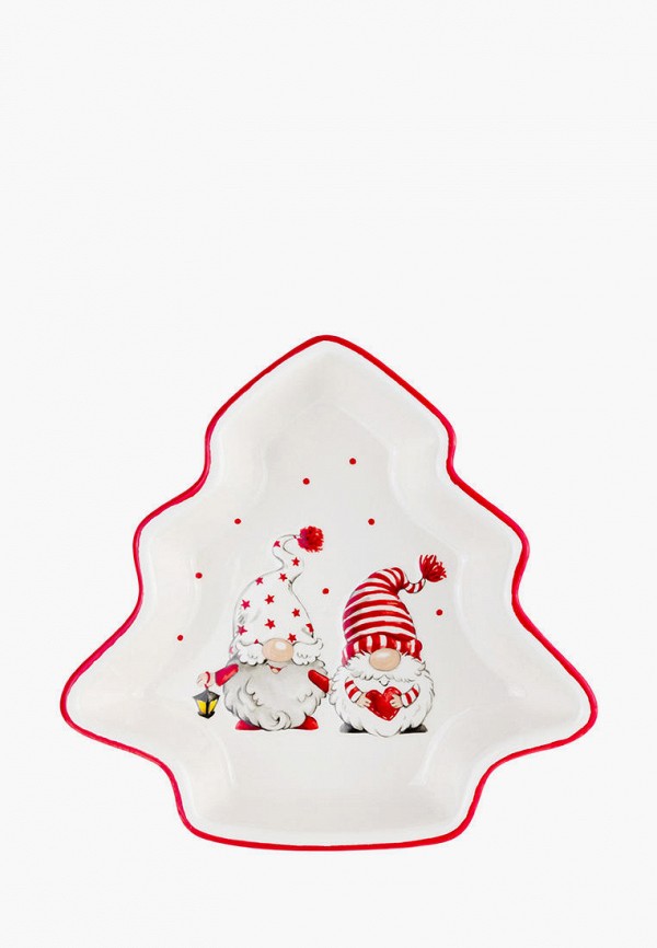

Блюдо сервировочное Elan Gallery, Белый, 25х26