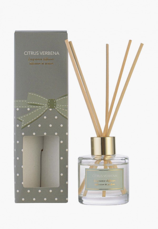 

Аромадиффузор Decogallery, Прозрачный, "Citrus & Verbena", 40 мл