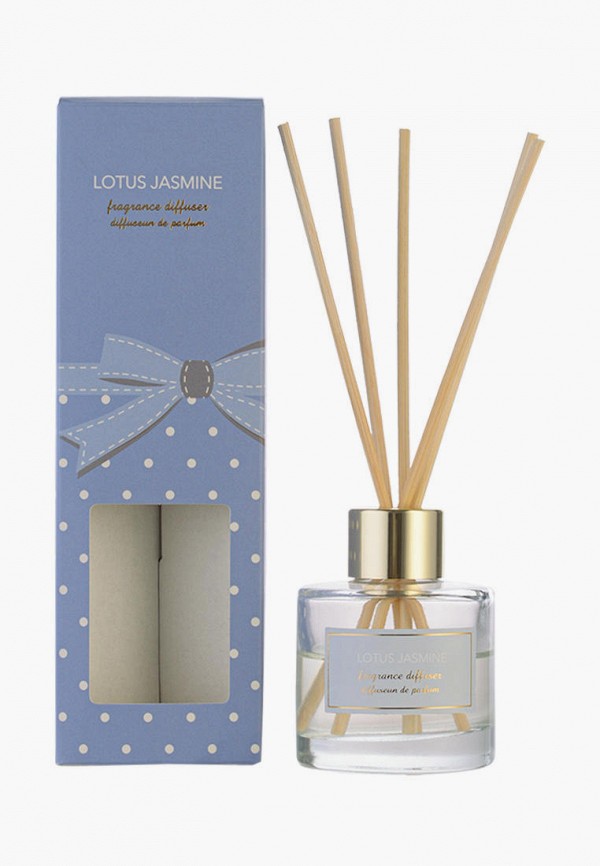 

Аромадиффузор Decogallery, Прозрачный, "Lotus & Jasmine", 40 мл