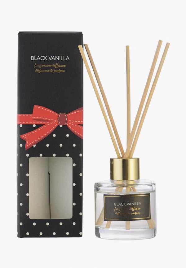 

Аромадиффузор Decogallery, Прозрачный, "Black Vanilla", 40 мл