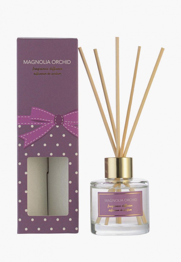 

Аромадиффузор Decogallery, Прозрачный, "Magnolia & Orchid", 50 мл