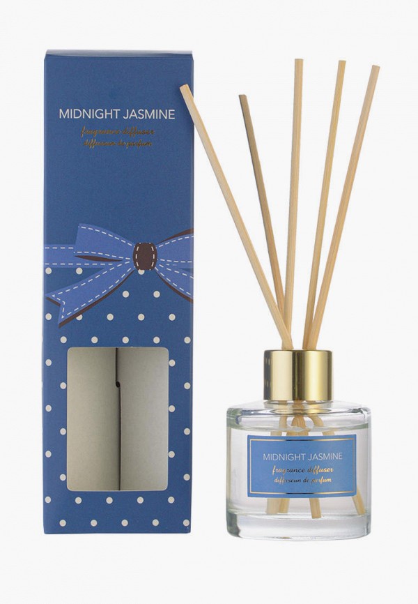 

Аромадиффузор Decogallery, Прозрачный, "Midnight Jasmine", 50 мл