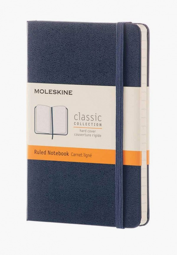 

Блокнот Moleskine, Синий, Moleskine CLASSIC Pocket 90x140 мм 192 стр.