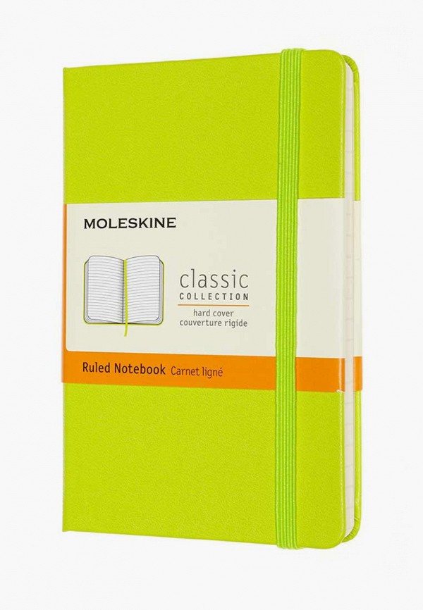 

Блокнот Moleskine, Зеленый, Moleskine CLASSIC Pocket 90x140 мм 192 стр.