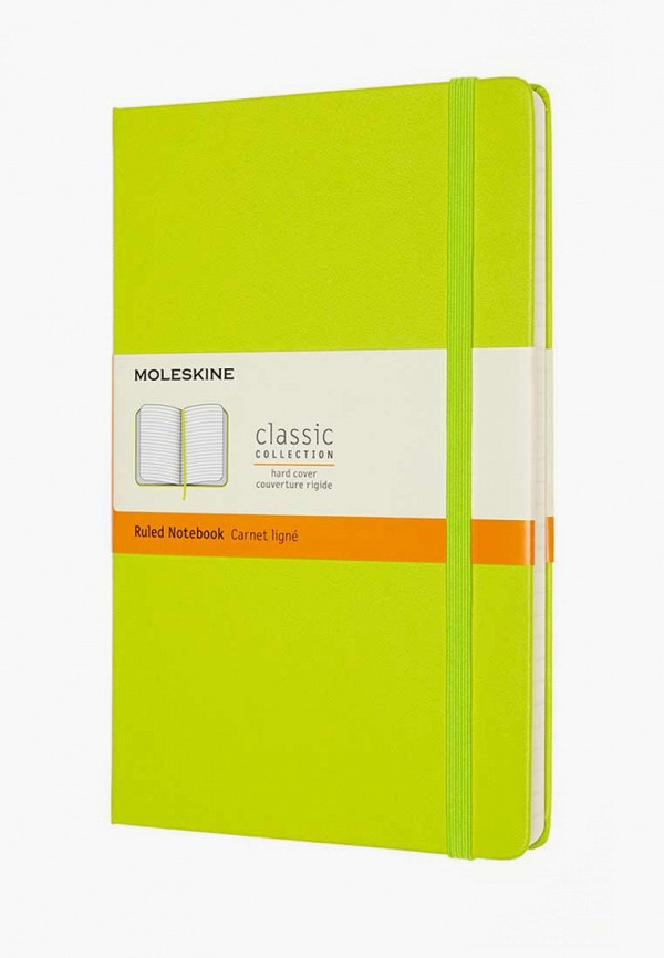 

Блокнот Moleskine, Зеленый, Moleskine CLASSIC Large 130х210 мм PP 240 стр.