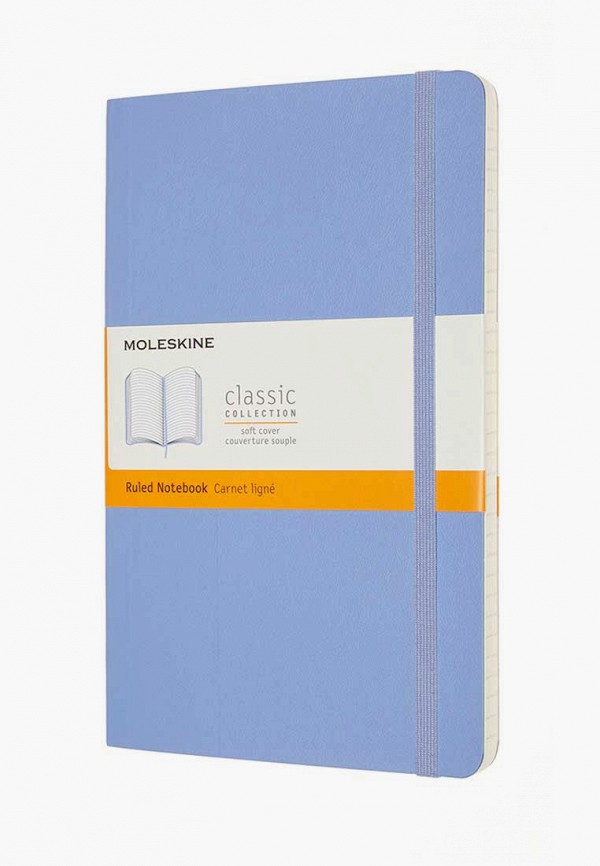 

Блокнот Moleskine, Голубой, CLASSIC SOFT Large