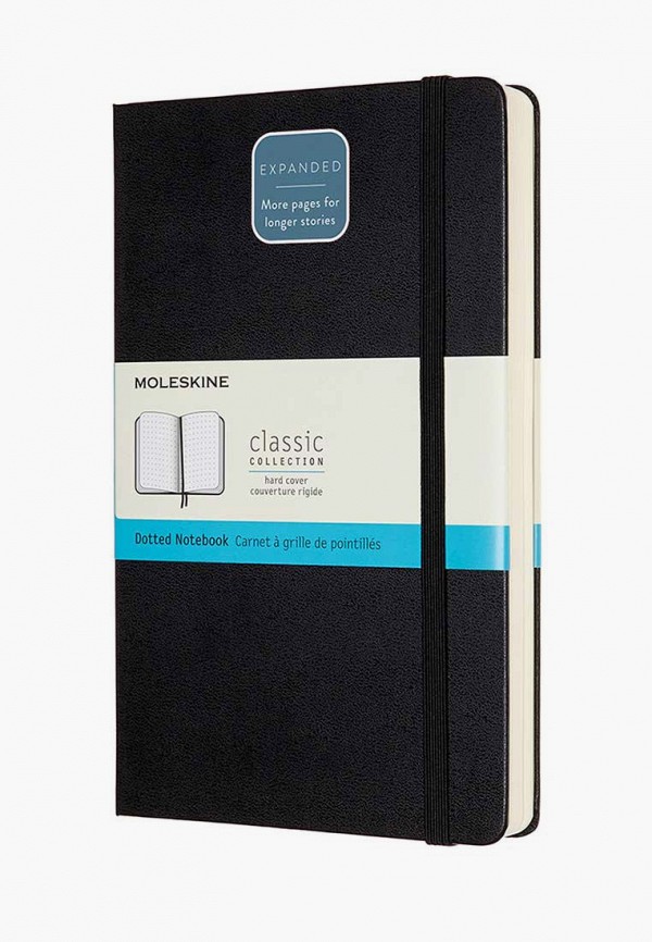 

Блокнот Moleskine, Черный, CLASSIC EXPENDED Large