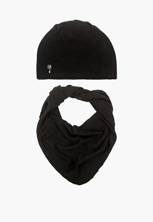 

Шапка и шарф Сиринга, Черный, baktus scarf