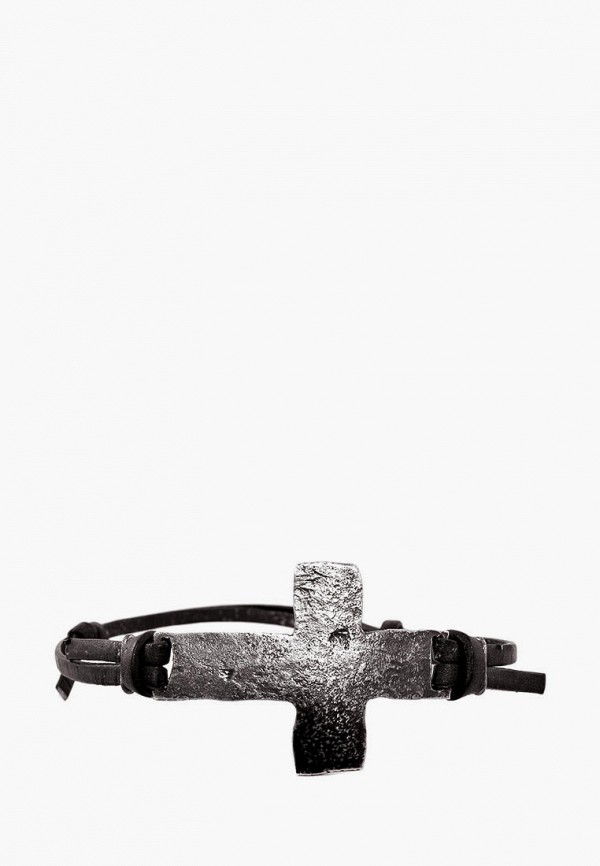 

Браслет из серебра 925 пробы EJ, Серебряный;черный, EJ MP002XU03L4O