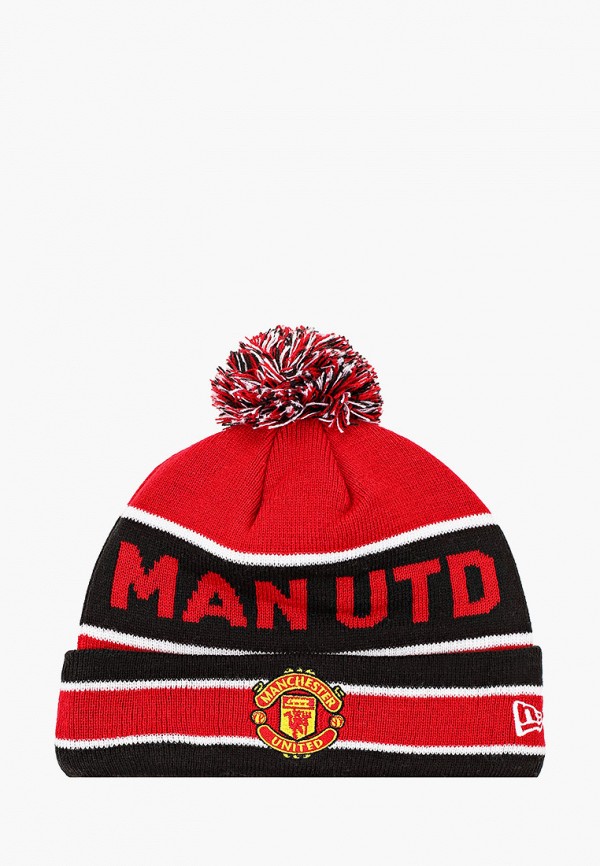 

Шапка New Era, Красный, MANCHESTER UNITED BOBBLE KNITMANCHESTER UNITED FC