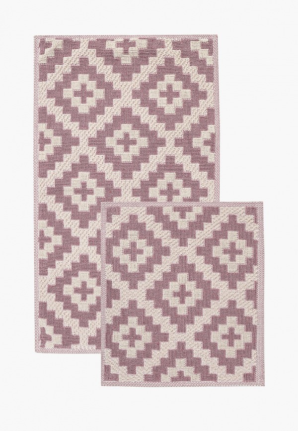 

Комплект ковриков Giz Home, Розовый, 100х60, 60х50 см
