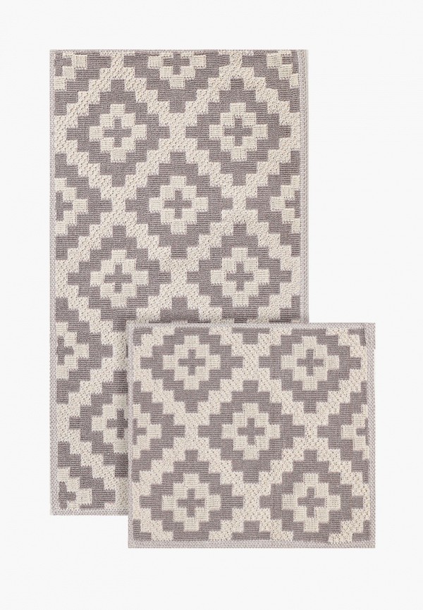 

Комплект ковриков Giz Home, Бежевый, 100х60, 60х50 см