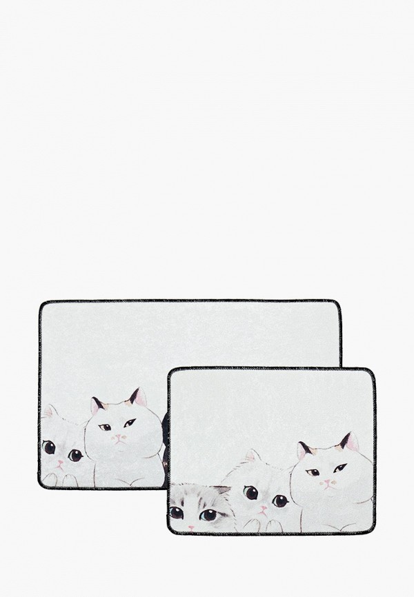 

Комплект ковриков Giz Home, Белый, 100х60 и 60х50 см