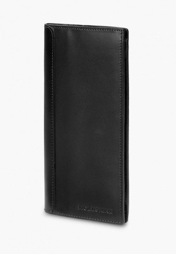 

Кошелек Moleskine, Черный, CLASSIC LTH SLIMFOLD WALLET BLACK