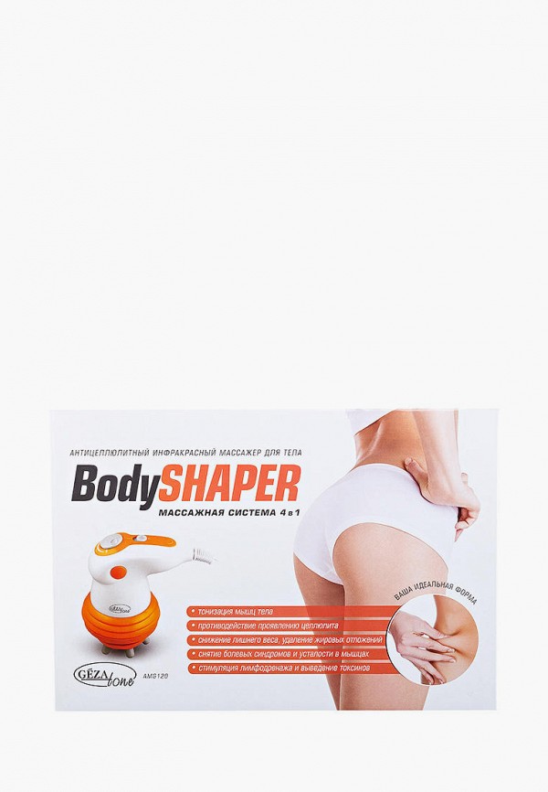 

Массажер для тела Gezatone, Оранжевый, AMG121 "4 в 1" и ИК прогревом Body Shaper