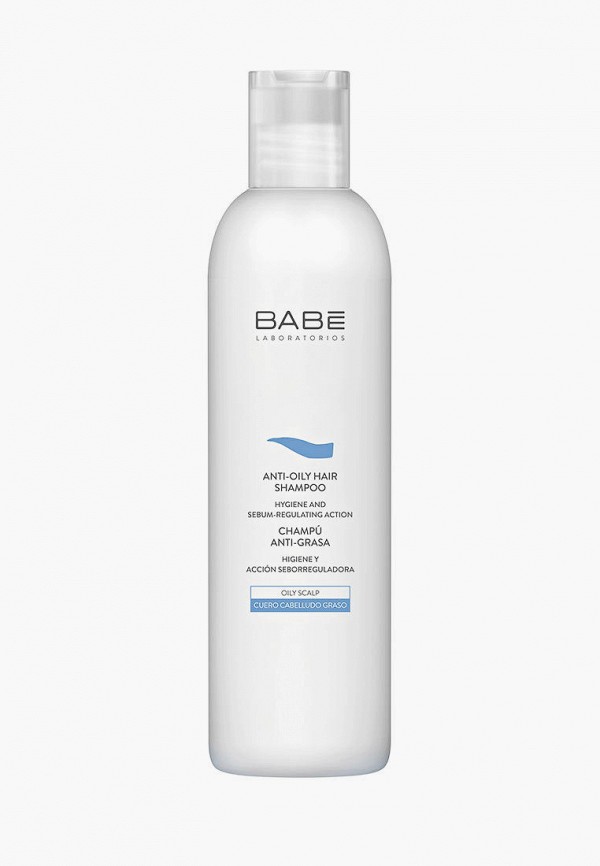 

Шампунь Babe Laboratorios, Белый, для жирных волос и кожи головы, 250 мл