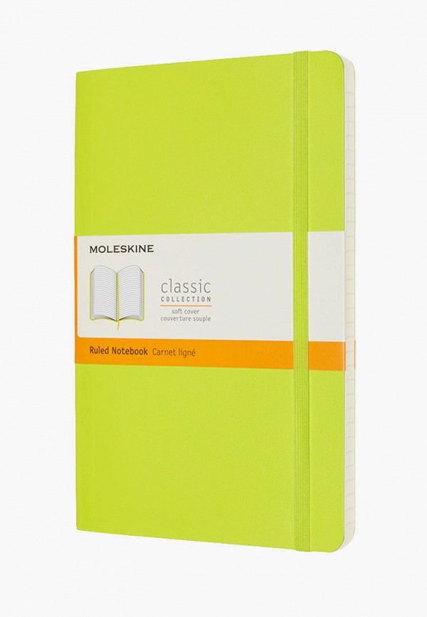 

Блокнот Moleskine, Зеленый, CLASSIC SOFT Large
