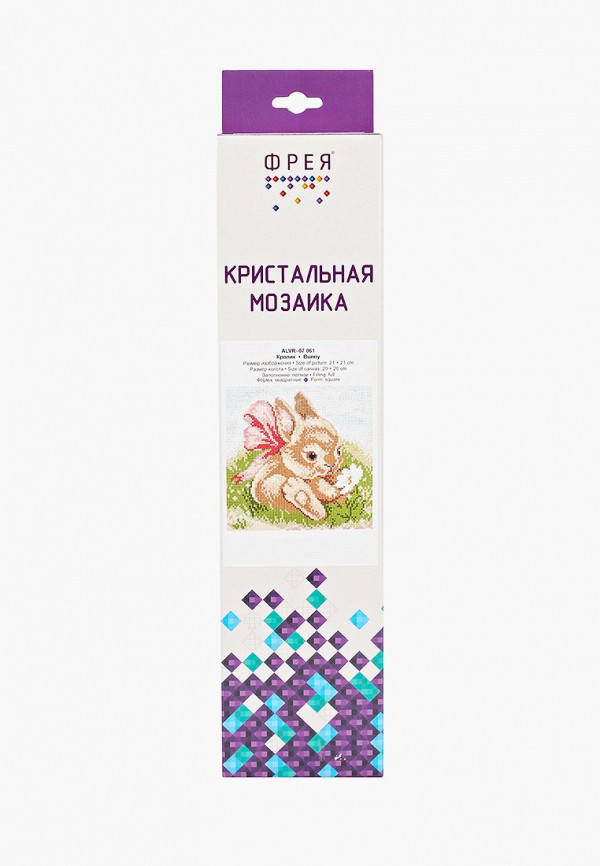 

Мозаика кристальная Freyja, Разноцветный, "Кролик", 29х29 см