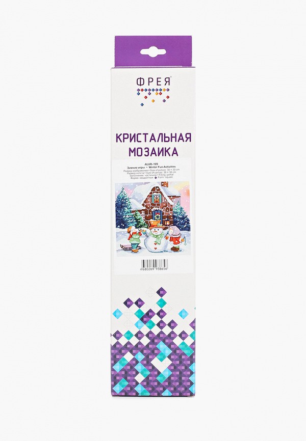 

Мозаика кристальная Freyja, Разноцветный, "Зимние игры", 30х30 см