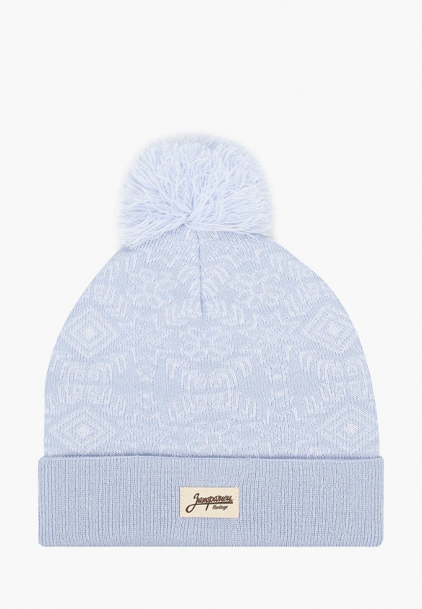 

Шапка Запорожец Heritage, Голубой, Karpatians Pumpon/Карпаты Помпон