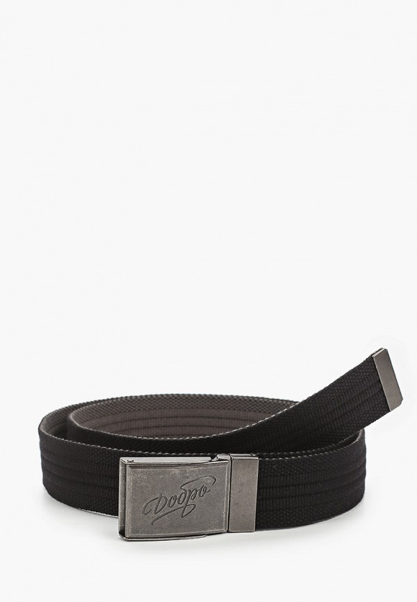 

Ремень Запорожец Heritage, Черный, Webbing Belt Добро FW20