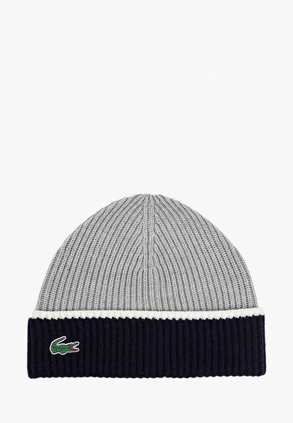 

Шапка Lacoste, Серый