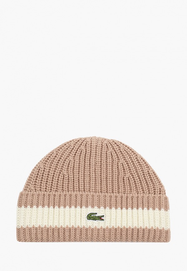 

Шапка Lacoste, Бежевый