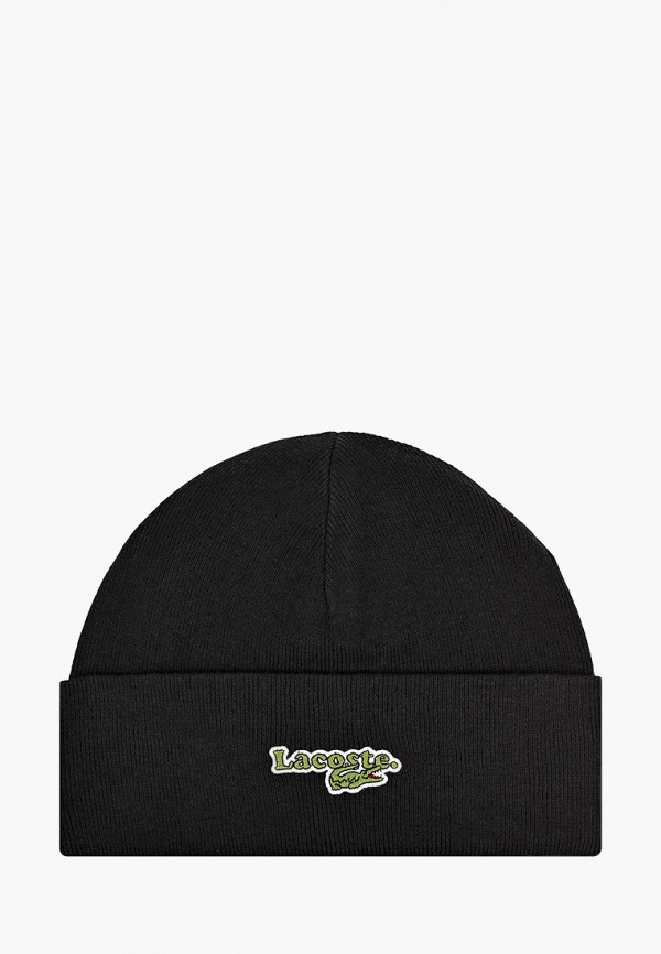 

Шапка Lacoste, Черный