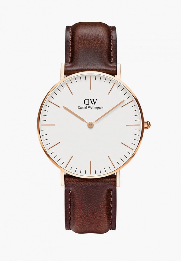 

Часы Daniel Wellington, Коричневый, Classic Bristol, 36 мм