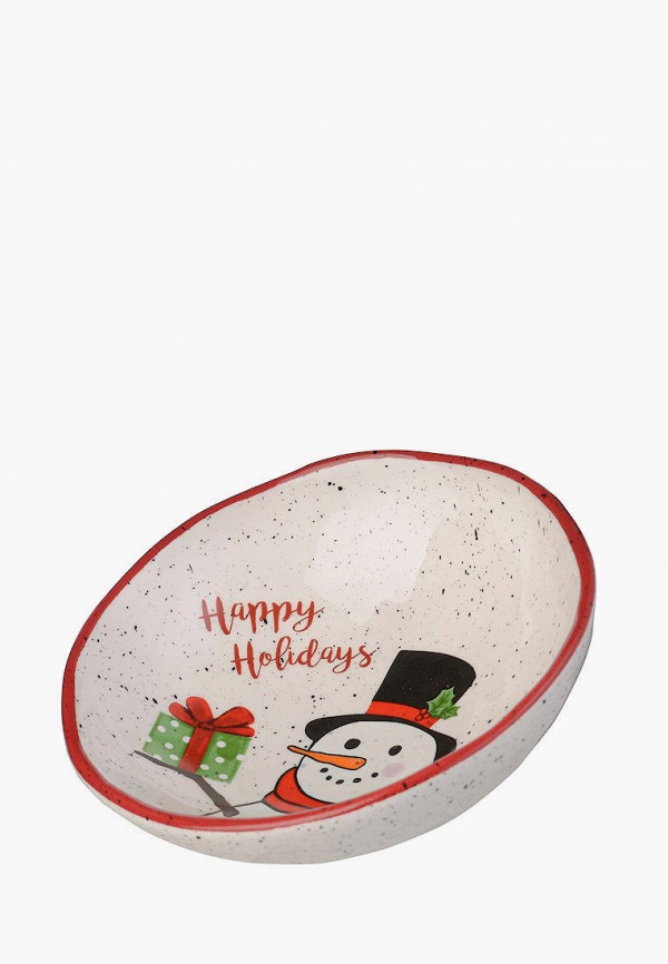 

Миска Decogallery, Белый, Миска "Happy Holidays"