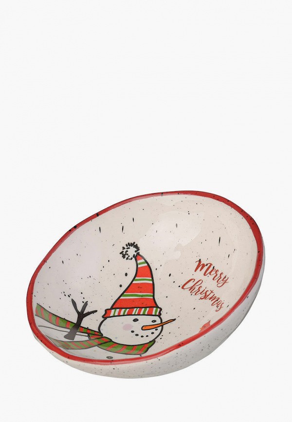 

Миска Decogallery, Белый, Миска "Merry Christmas"