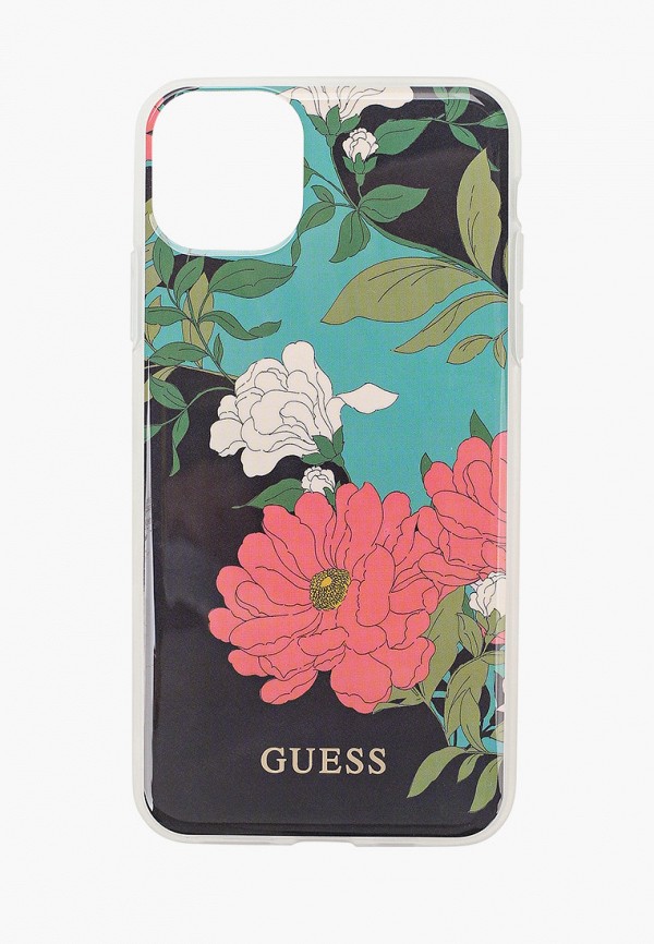 

Чехол для iPhone Guess, Разноцветный, 11 Pro Max, Flower TPU/PC Shiny N.1 Green