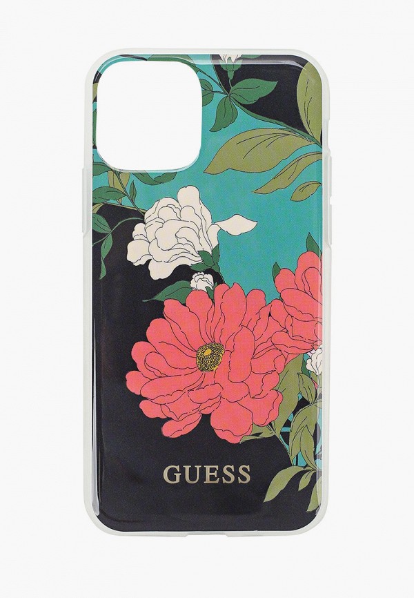 

Чехол для iPhone Guess, Разноцветный, 11 Pro, Flower TPU/PC Shiny N.1 Green