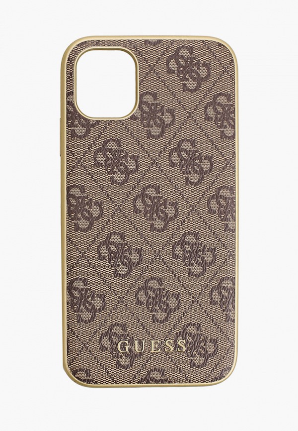 

Чехол для iPhone Guess, Коричневый, 11, 4G collection Brown