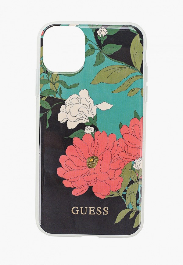 

Чехол для iPhone Guess, Черный, 11, Flower TPU/PC Shiny N.1 Green