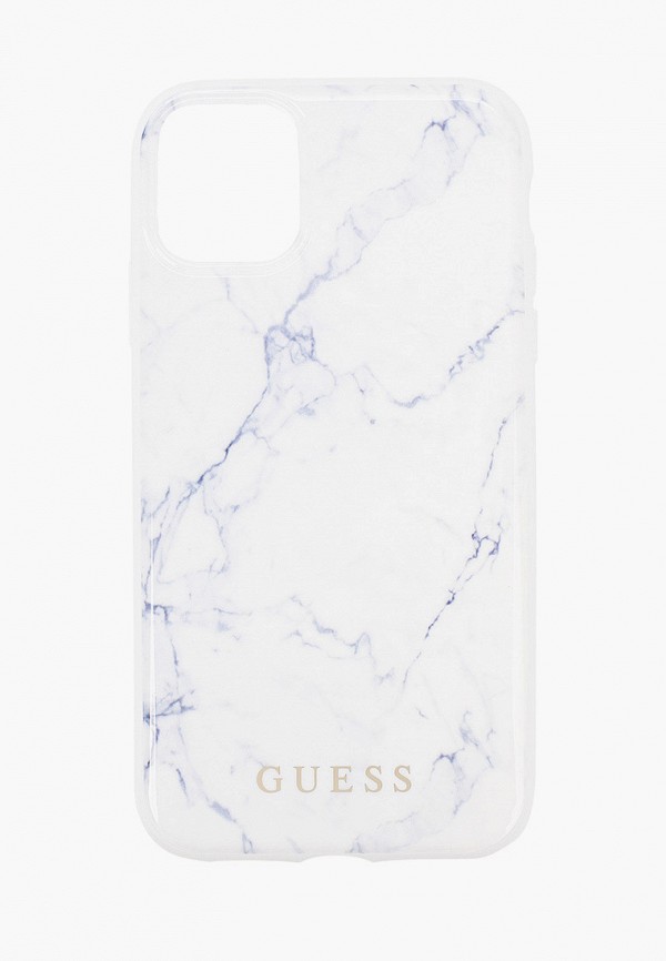 

Чехол для iPhone Guess, Белый, 11, Marble Design PC/TPU White