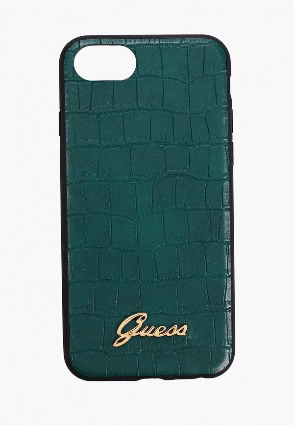 

Чехол для iPhone Guess, Зеленый, 7 / 8 / SE 2020, Animal Croco with metal logo PU Green