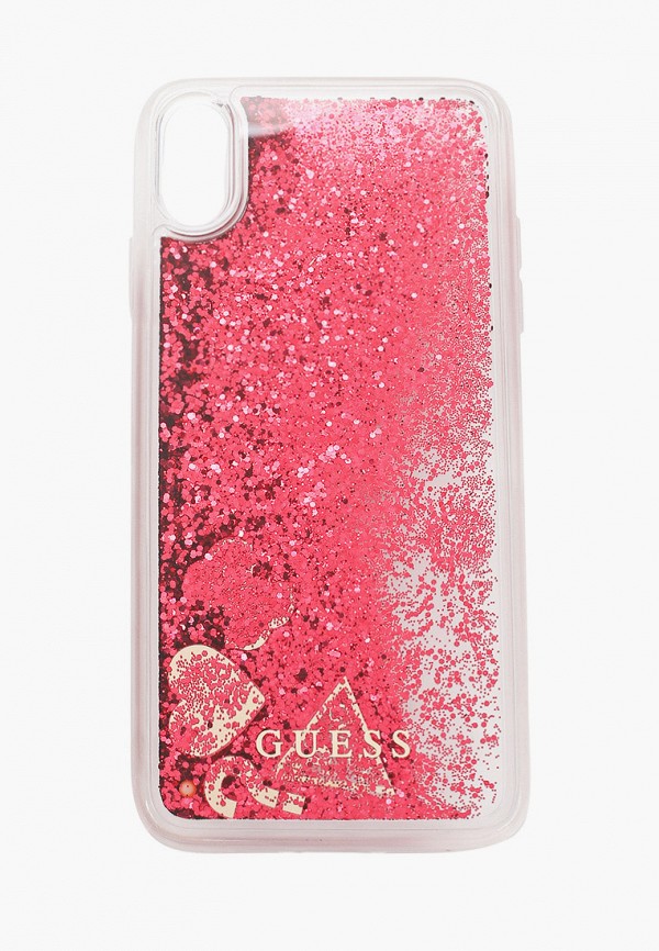 

Чехол для iPhone Guess, Красный, XS Max, Glitter Raspberry