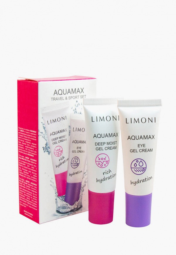 

Набор для ухода за лицом Limoni, Белый, AQUAMAX Travel & Sport Set интенсивно увлажняющий гель-крем для лица, 25 мл + увлажняющий гель-крем для кожи вокруг глаз, 25 мл