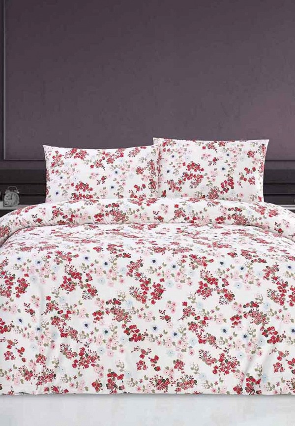 

Постельное белье Евро Arya home collection, Белый, Mita