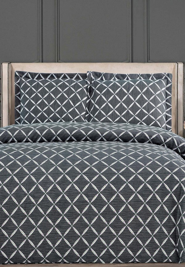 

Постельное белье 1,5-спальное Arya home collection, Серый, Dany