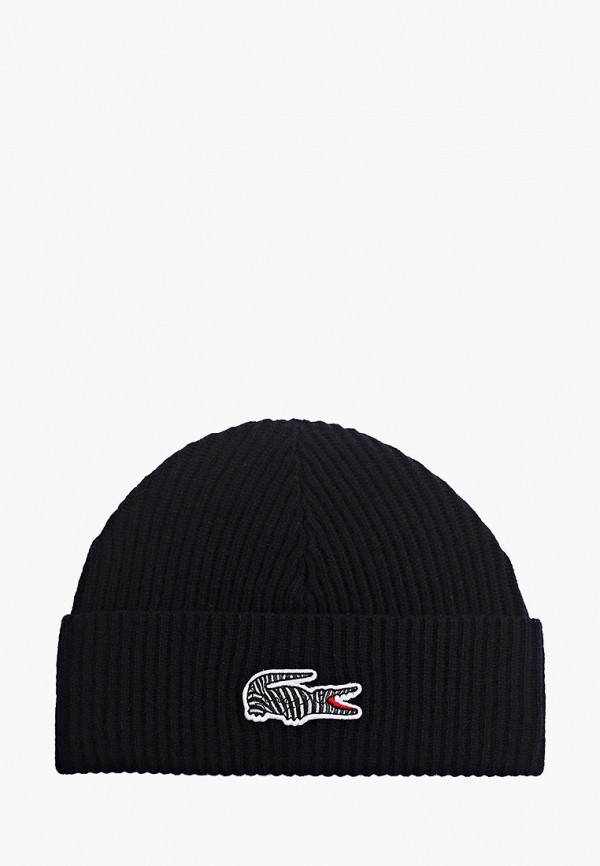 

Шапка Lacoste, Черный