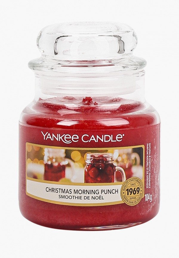 

Свеча ароматическая Yankee Candle, Красный, Рождественский пунш, Christmas Morning Punch 104 г / 25-45 часов