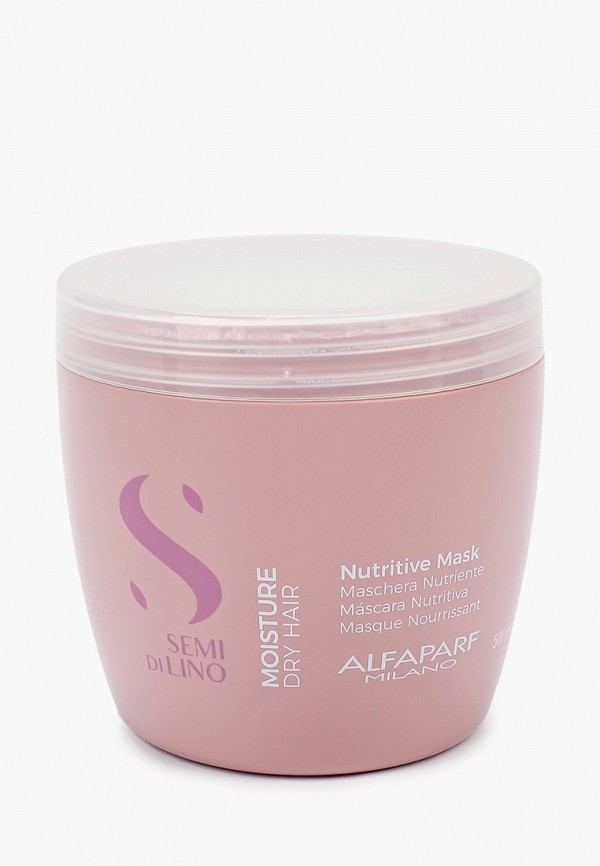 

Маска для волос Alfaparf Milano, Белый, для сухих SDL M NUTRITIVE MASK, 500 мл