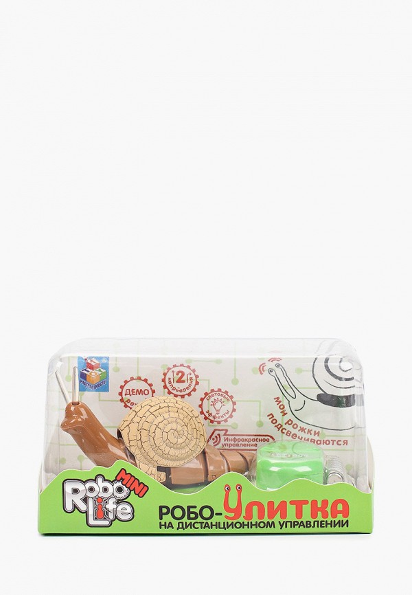 

Игрушка интерактивная Robolife, Коричневый, "Робо-улитка"