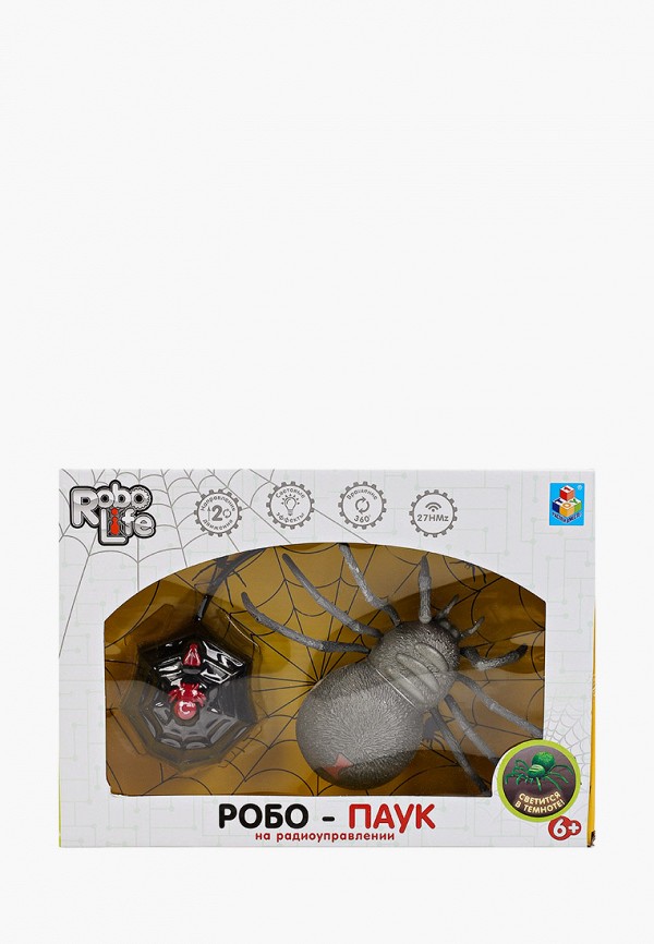 

Игрушка радиоуправляемая Robolife, Серый, Робо-паук