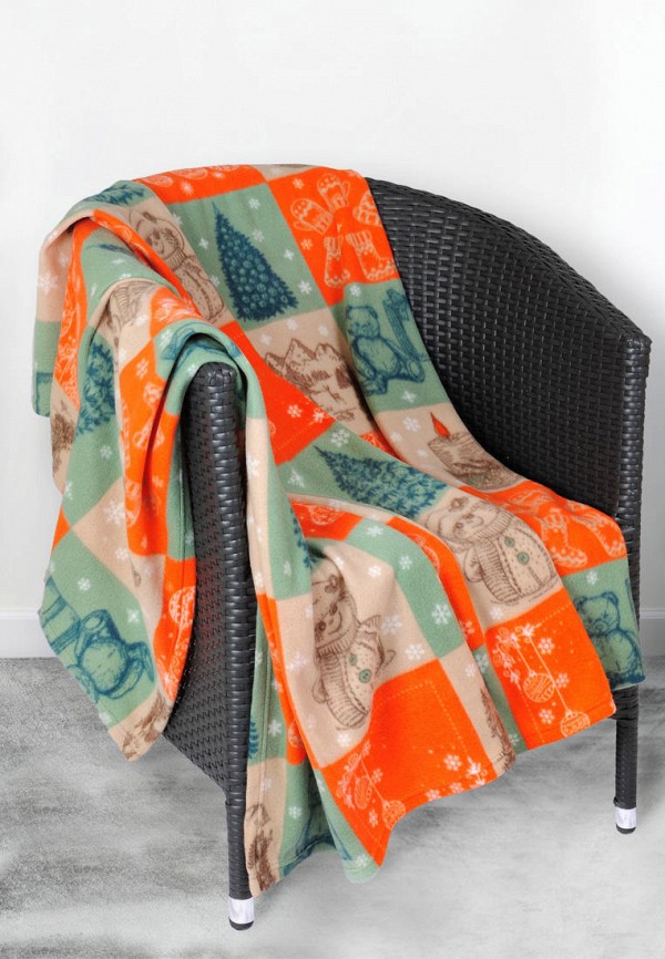 

Плед Wellness, Разноцветный, 130х150